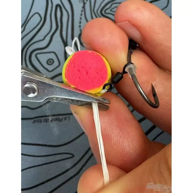 HALDORÁDÓ Bait Floss 50 m - Égethető csali selyem ütköző lebegő csalikhoz / 12