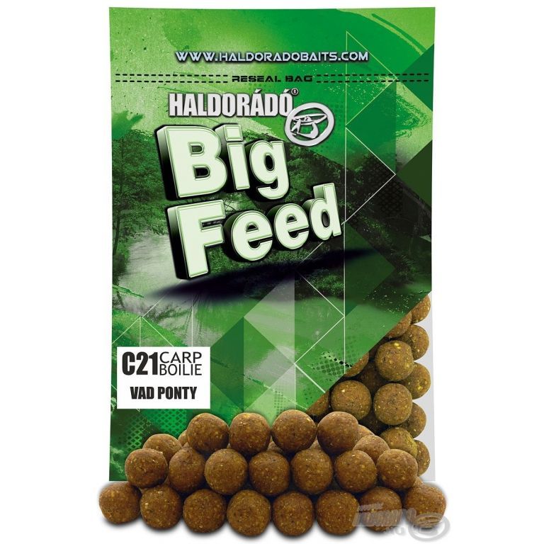 HALDORÁDÓ Big Feed - C21 Boilie - Vad Ponty 800 g