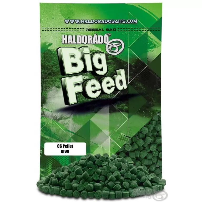 HALDORÁDÓ Big Feed - C6 Pellet - Kiwi 700 g / 1