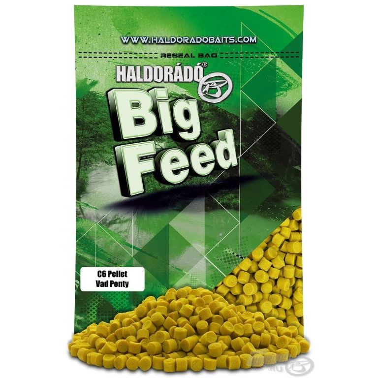 HALDORÁDÓ Big Feed - C6 Pellet - Vad Ponty 700 g