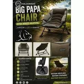 HALDORÁDÓ Big Papa Chair - extra méretű holdfotel termék kép