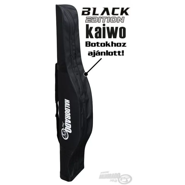 HALDORÁDÓ BLACK EDITION Merev bottartó táska 2 botos 140 cm / 1