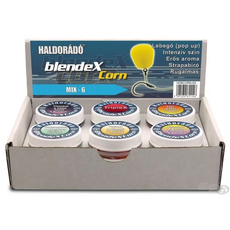 HALDORÁDÓ BlendexCorn - MIX-6 /  6 íz egy dobozban / 1