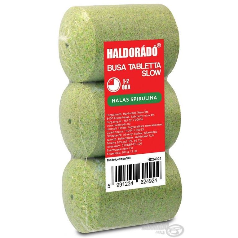 HALDORÁDÓ Busa tabletta - Halas spirulina