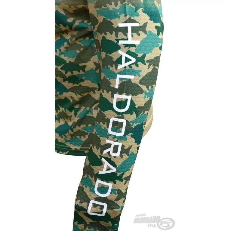 HALDORÁDÓ Camou Carp UPF 50+ Long Sleeve XXL / 4