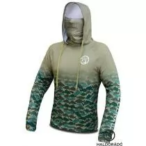 HALDORÁDÓ Camou Carp UPF 50+ Long Sleeve XXXL