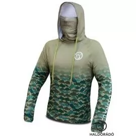 HALDORÁDÓ Camou Carp UPF 50+ Long Sleeve XXXL