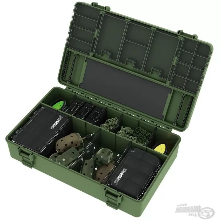HALDORÁDÓ Carp Pro Box - Pontyos aprócikk és előketartó doboz / 1