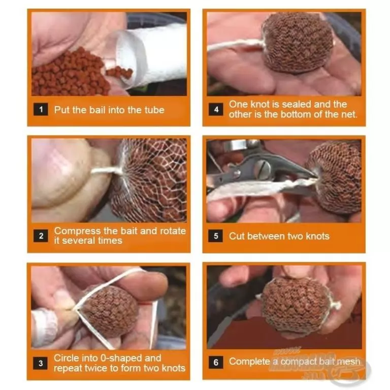 HALDORÁDÓ Carp PVA Mesh System 25 mm - PVA háló csövön tömörítővel 5 m / 2