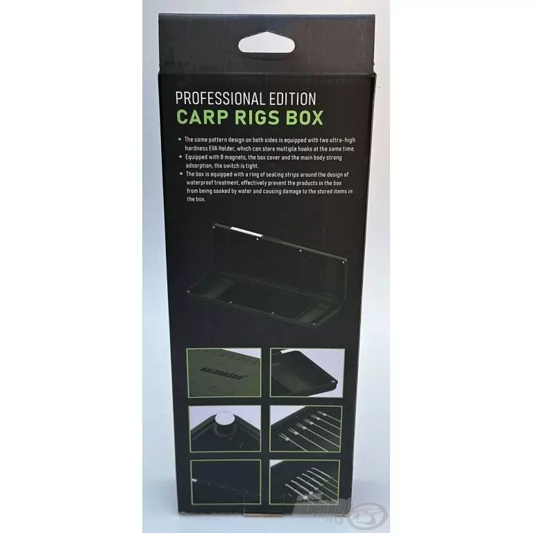HALDORÁDÓ Carp Rigs Box - Pontyos előketartó doboz / 8