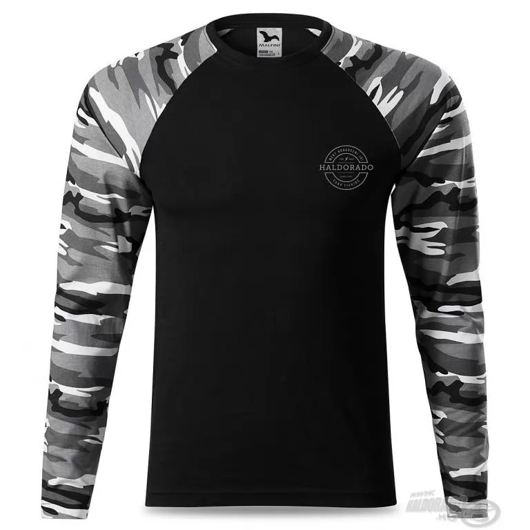 HALDORÁDÓ Carp Team Camouflage hosszú ujjú póló L