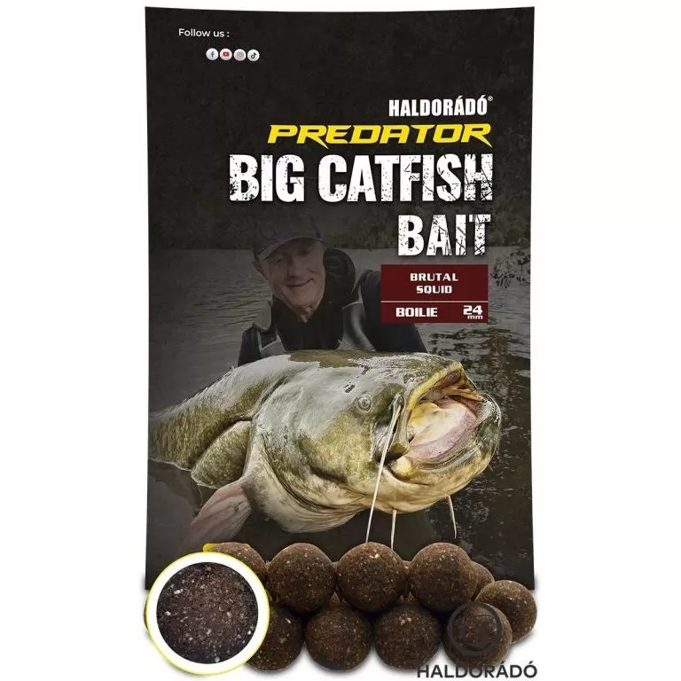 HALDORÁDÓ Catfish Bait Boilie 24+ - Brutal Squid / 1