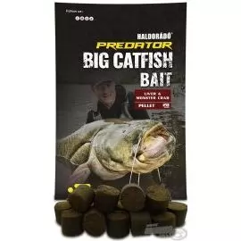 HALDORÁDÓ Catfish Bait Pellet 28 mm - Liver & Monster Crab 1 kg