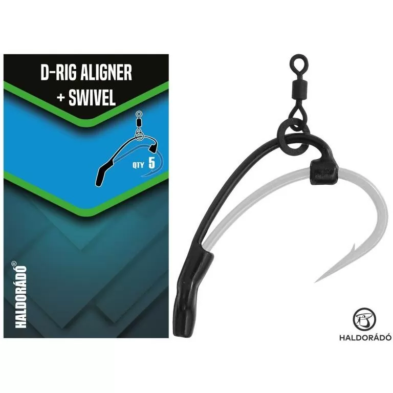 HALDORÁDÓ D-Rig Aligner + Swivel - horogbefordító mikroforgóval D-rig / 1