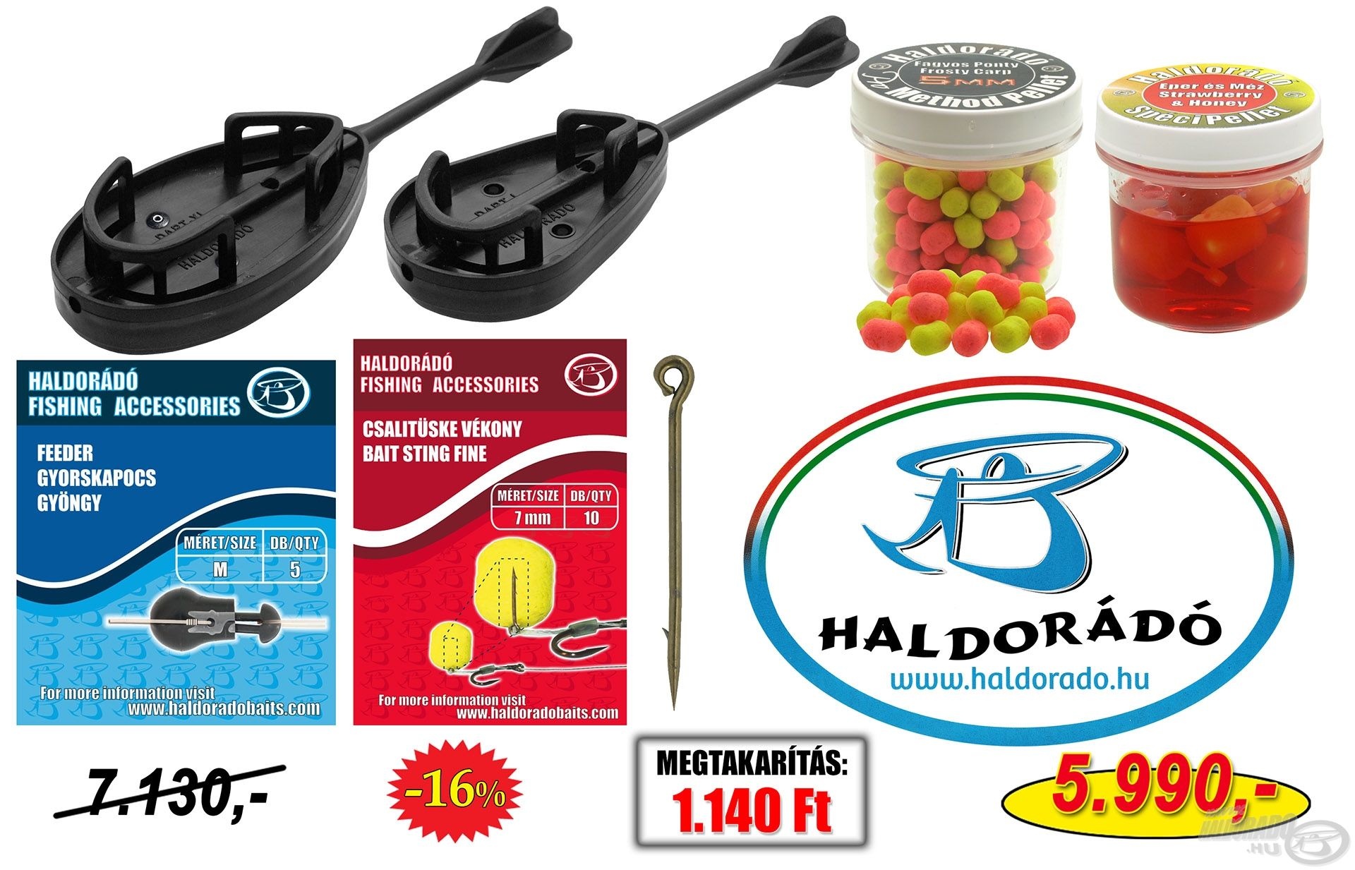 HALDORÁDÓ Dart Method szett Haldorádó áruház