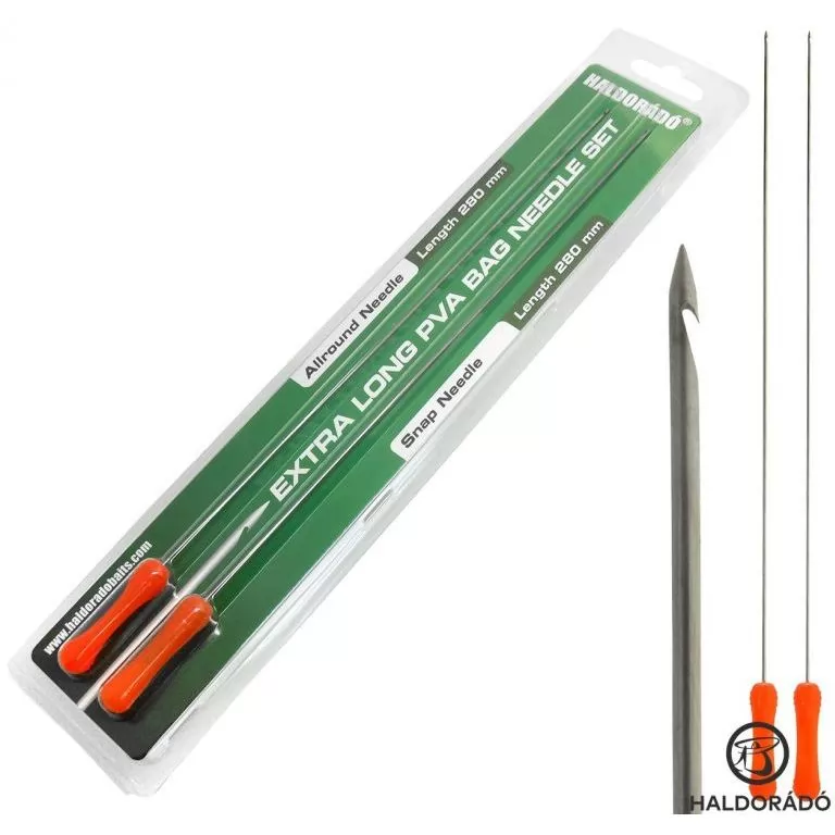 HALDORÁDÓ Extra Long PVA Bag Needle Set / 1