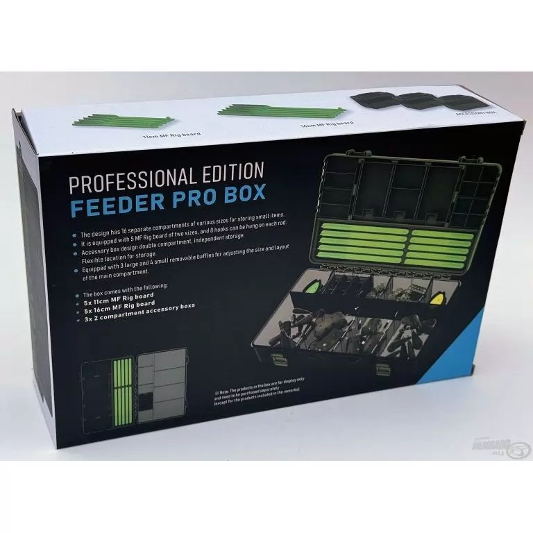 HALDORÁDÓ Feeder Pro Box - Feeder aprócikk és előketartó doboz / 10