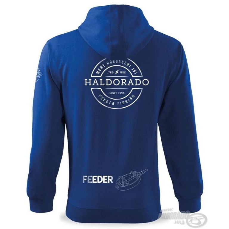 HALDORÁDÓ Feeder Team Trendy cipzáras pulóver M