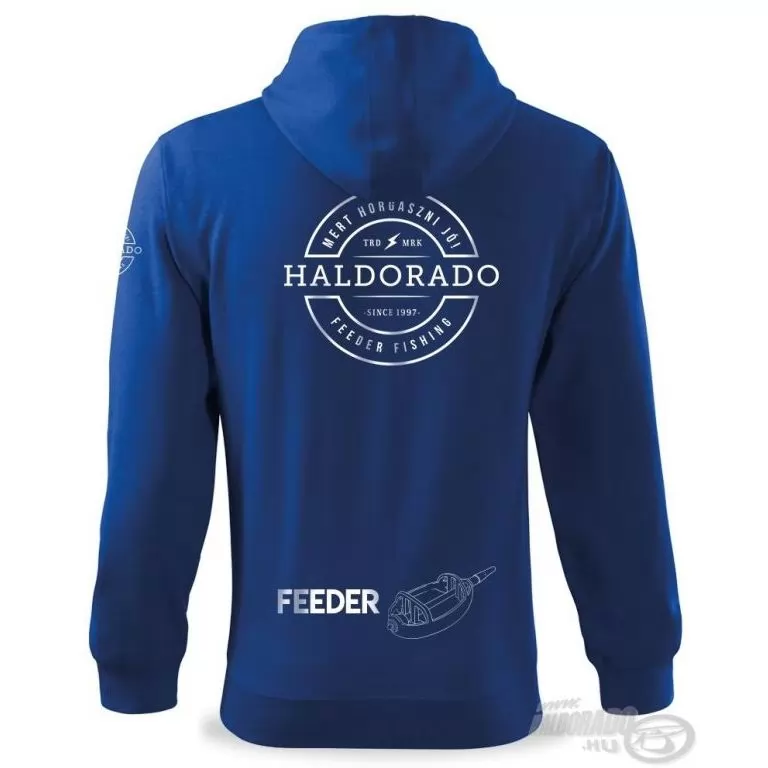 HALDORÁDÓ Feeder Team Trendy cipzáras pulóver M / 3