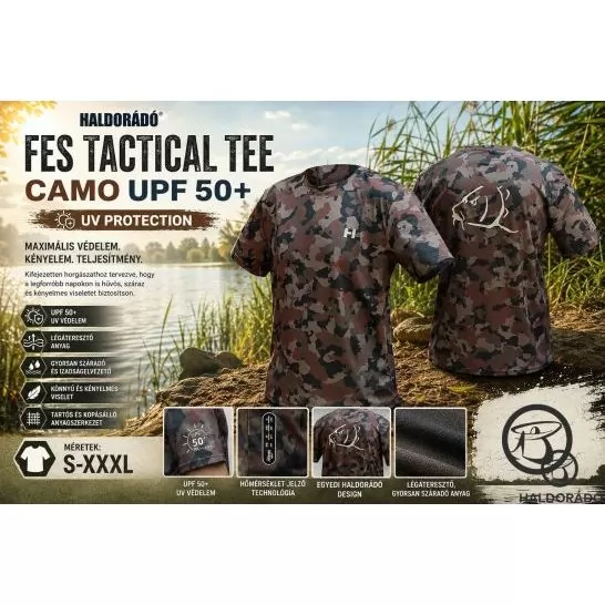 HALDORÁDÓ FES Tactical Tee Camo UPF 50+ L termék kép