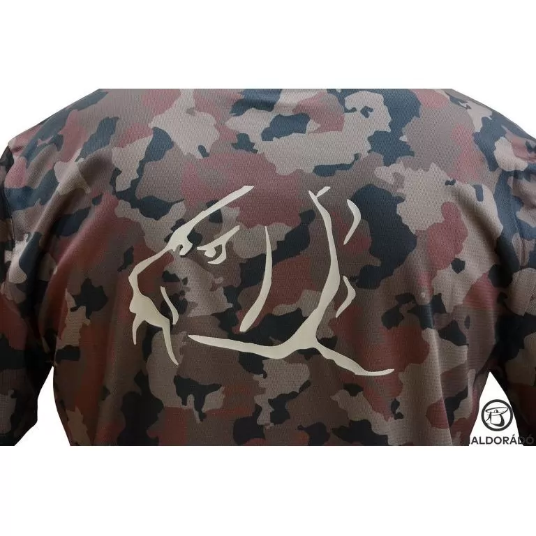 HALDORÁDÓ FES Tactical Tee Camo UPF 50+ L / 3