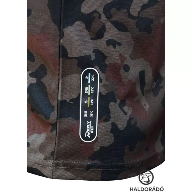 HALDORÁDÓ FES Tactical Tee Camo UPF 50+ XXXL / 5