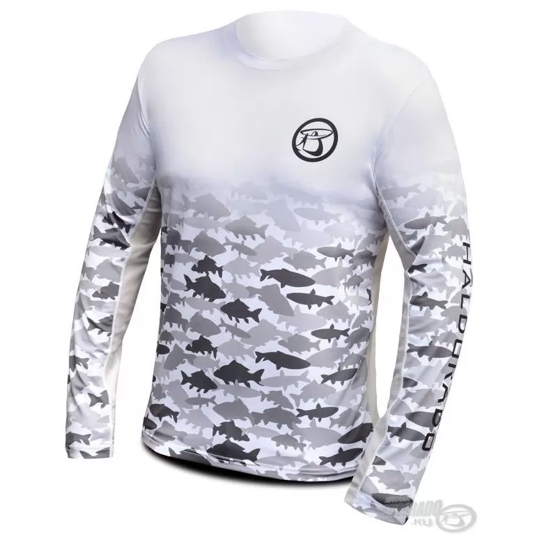 HALDORÁDÓ Grass Carp FISHING UPF 50+ Long Sleeve L / 1