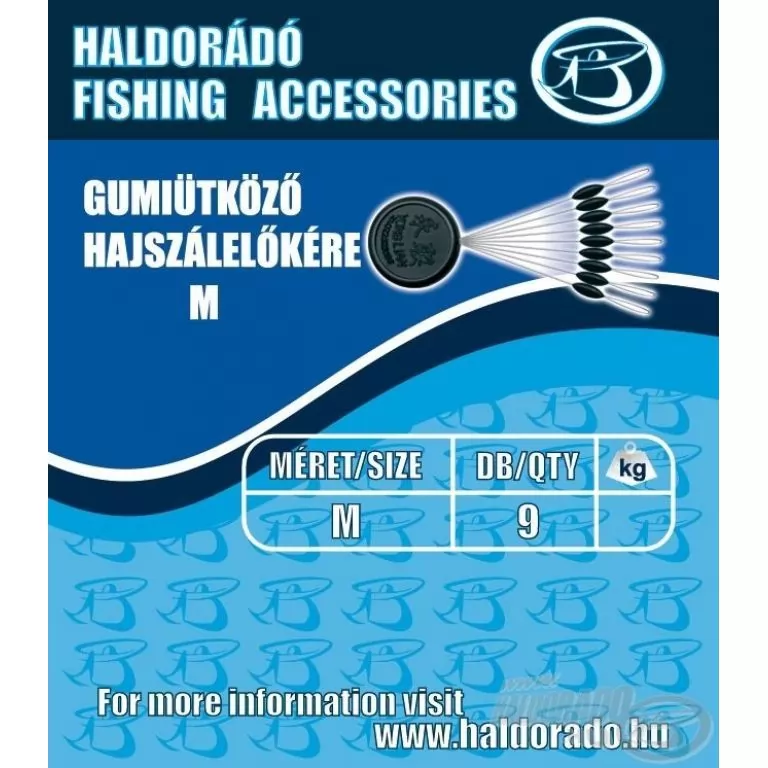 HALDORÁDÓ Gumiütköző hajszálelőkére - M / 1