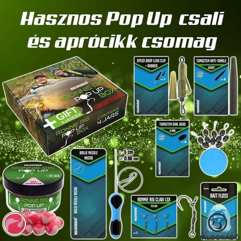 HALDORÁDÓ Hasznos Pop Up csali és aprócikk csomag / 1