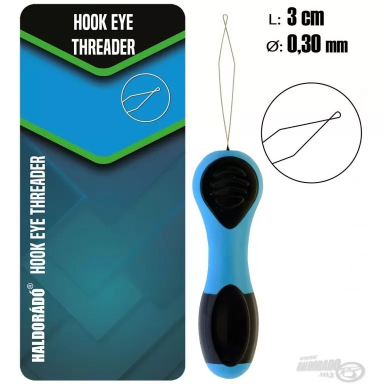 HALDORÁDÓ Hook Eye Threader - Zsinórbefűző, amely a legkisebb lyukakba is befér / 1