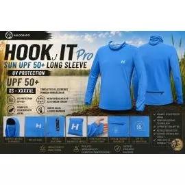 HALDORÁDÓ HOOK IT Pro SUN UPF 50+ Long Sleeve XS termék kép
