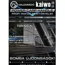 HALDORÁDÓ Kaiwo Power Carp Handle 3-4 m rakós merítőnyél