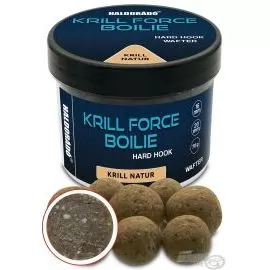 HALDORÁDÓ Krill Force Boilie Hard Hook Wafter 16, 20 mm - Krill Natur