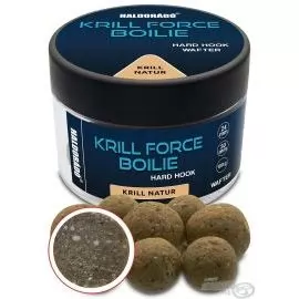 HALDORÁDÓ Krill Force Boilie Hard Hook Wafter 24, 30 mm - Krill Natur