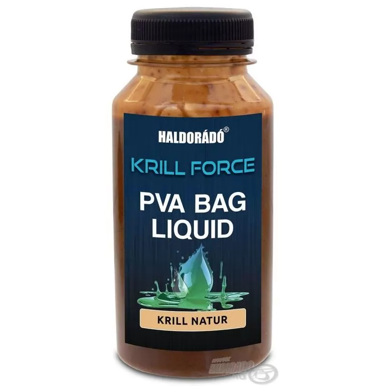 HALDORÁDÓ Krill Force PVA Bag Liquid - Krill Natur / 1