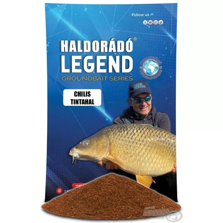 HALDORÁDÓ LEGEND Groundbait - Chilis Tintahal / 1
