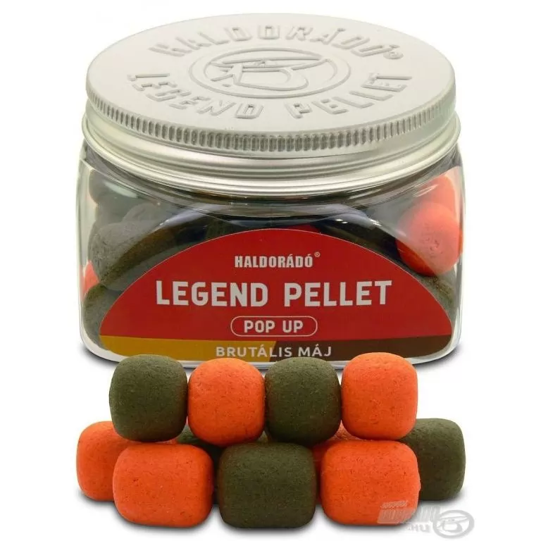 HALDORÁDÓ LEGEND PELLET Pop Up - Brutális Máj / 1