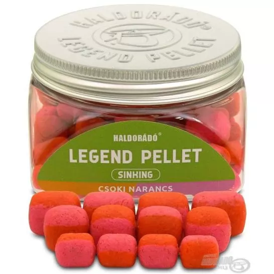 HALDORÁDÓ LEGEND PELLET Sinking - Csoki Narancs