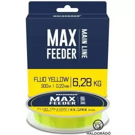 HALDORÁDÓ MAX Feeder Fluo Yellow 0,22 mm / 300 m