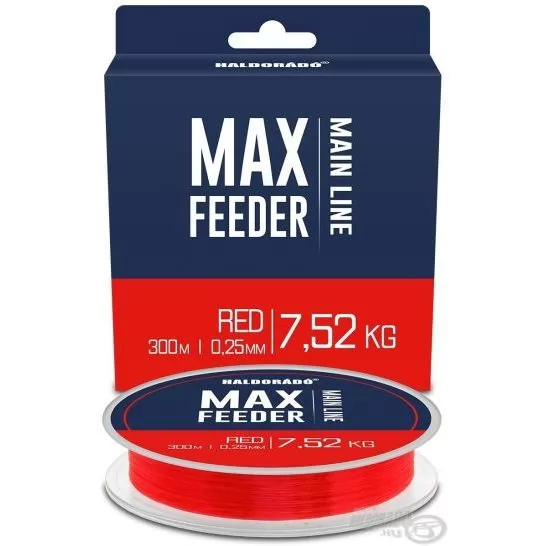 HALDORÁDÓ MAX Feeder Red 0,25 mm