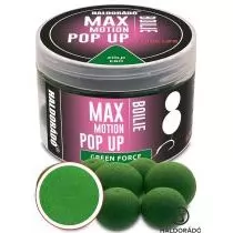 HALDORÁDÓ MAX MOTION Boilie Pop Up 16, 20 mm - Green Force