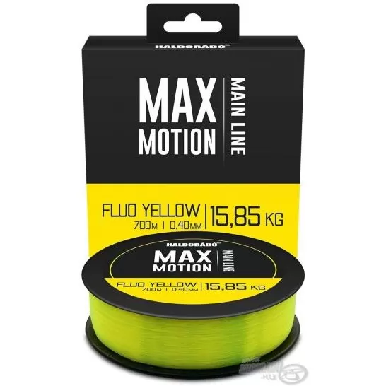 HALDORÁDÓ MAX MOTION CARP Fluo Yellow 0,40 mm / 700 m