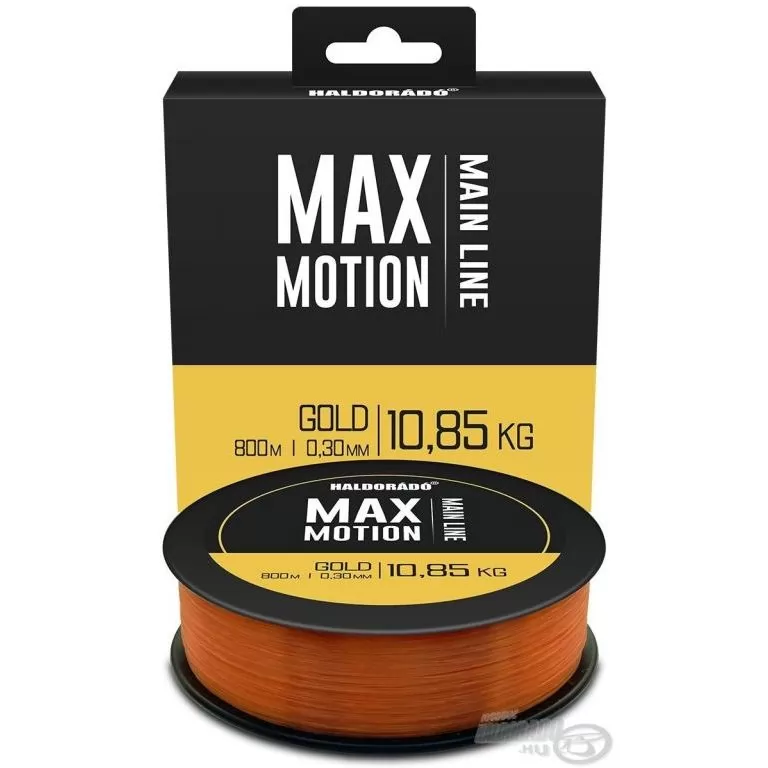 HALDORÁDÓ MAX MOTION CARP Gold 0,30 mm / 800 m / 1