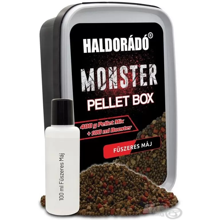 HALDORÁDÓ MONSTER Pellet Box - Fűszeres Máj / 1