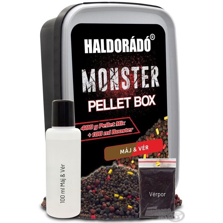HALDORÁDÓ MONSTER Pellet Box - Máj & Vér