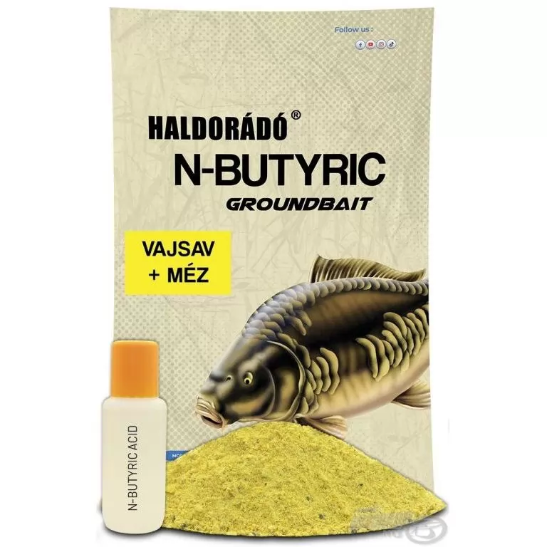 HALDORÁDÓ N-Butyric Groundbait - Vajsav + Méz / 1