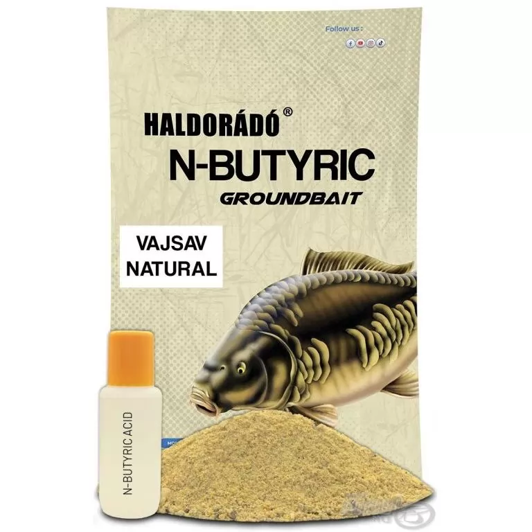 HALDORÁDÓ N-Butyric Groundbait - Vajsav Natural / 1