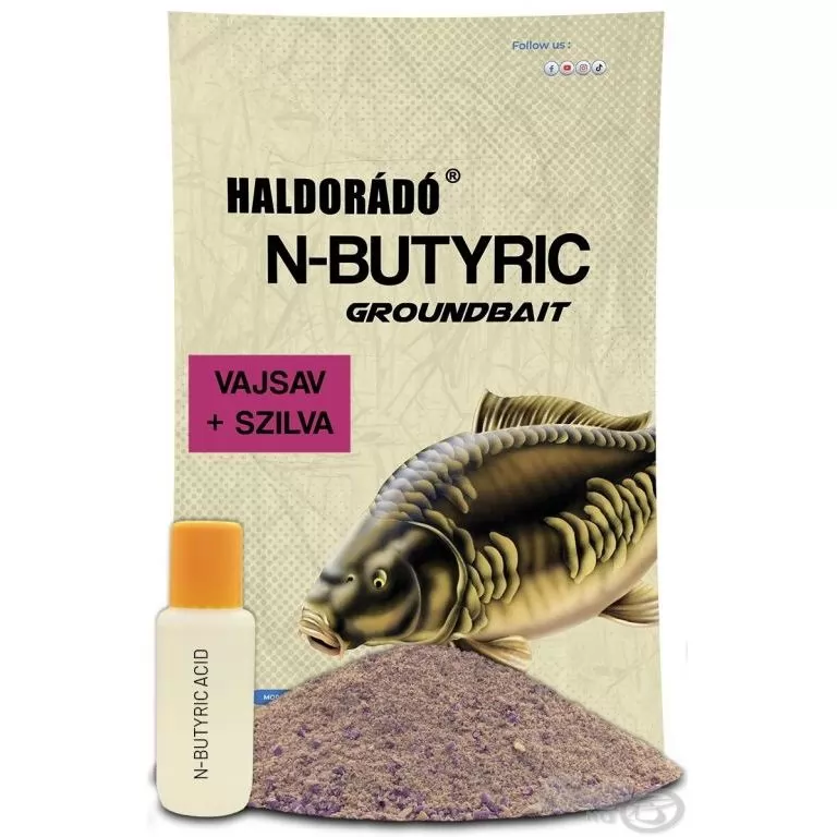 HALDORÁDÓ N-Butyric Groundbait - Vajsav + Szilva / 1