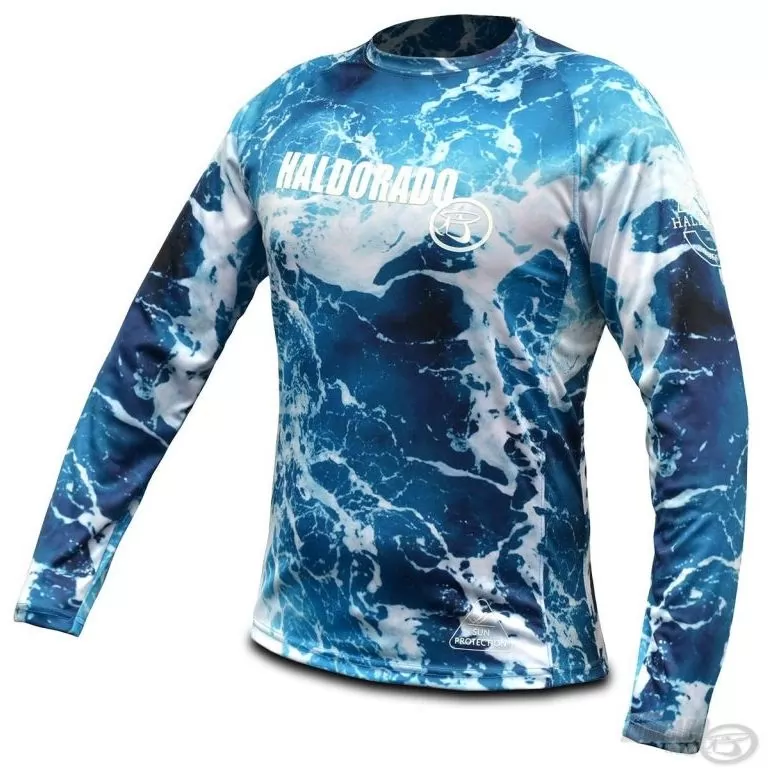HALDORÁDÓ Nyári póló hosszú ujjú Camou Blue XXL / 1