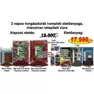 HALDORÁDÓ Nyári recept 11 - 2 napos horgásztúrák komplett etetőanyaga, intenzíven telepített vízre